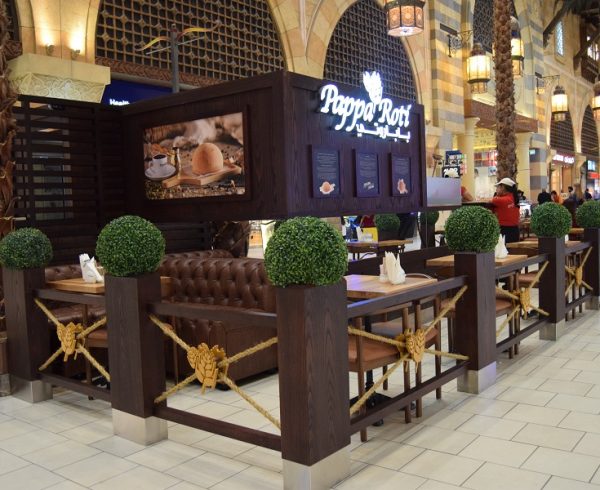 Pappa Roti Restaurant Interior