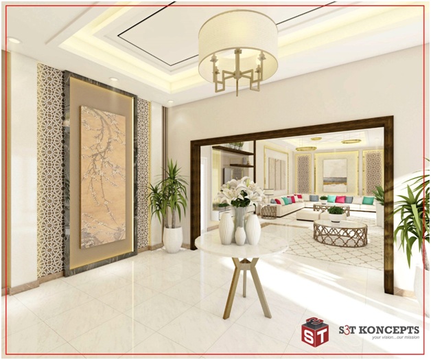 Living space interior