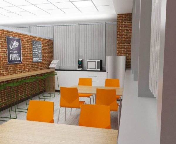 Cafeteria Interior Design
