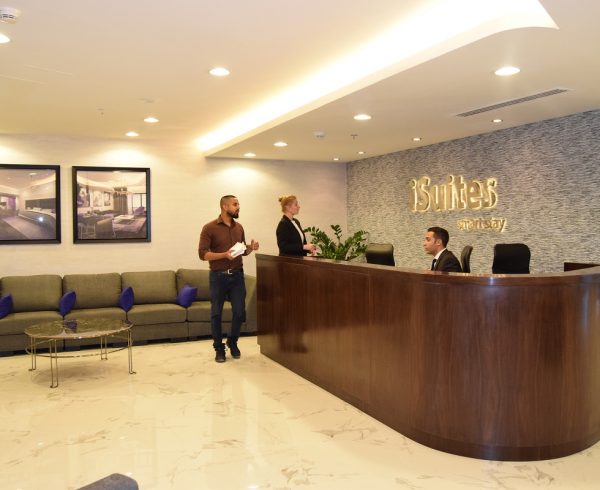 Hotel waiting area design