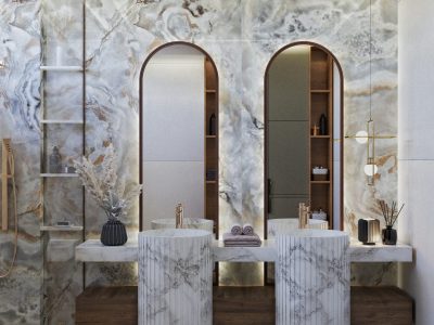 Private Villa – Sidra 1 – Dubai Hills Bathroom Design Portfolio by S3T Koncepts